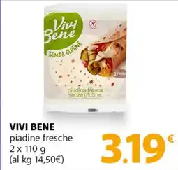 Famila Superstore VIVI BENE piadine fresche offerta