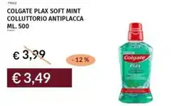 Prezzemolo e Vitale Colgate plax soft mint colluttorio antiplacca offerta