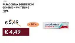 Prezzemolo e Vitale Paradontax dentifricio gengive + whitening offerta