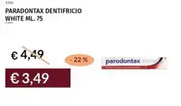 Prezzemolo e Vitale Paradontax dentifricio white offerta