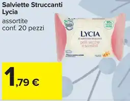 Carrefour Salviette Struccanti Lycia offerta