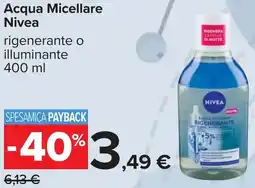 Carrefour Acqua Micellare Nivea offerta