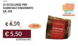 Prezzemolo e Vitale Le eccellenze p&v guanciale stagionato offerta