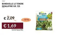 Prezzemolo e Vitale Bonduelle le tenere insalatine offerta