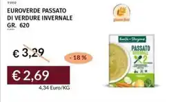 Prezzemolo e Vitale Euroverde passato di verdure invernale offerta