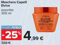 Carrefour Maschera Capelli Elvive offerta