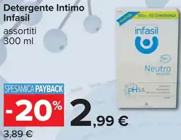 Carrefour Detergente Intimo Infasil offerta