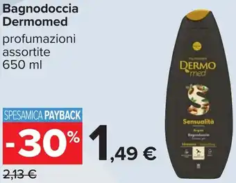 Carrefour Bagnodoccia Dermomed offerta