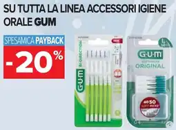 Carrefour Su tutta la linea accessori igiene orale GUM offerta