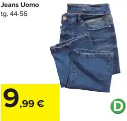Carrefour Jeans Uomo offerta