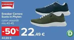 Carrefour Sneaker Carrera Suola in Phylon offerta