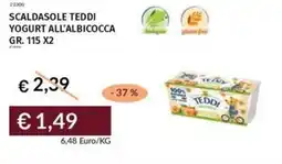 Prezzemolo e Vitale Scaldasole teddi yogurt all'albicocca offerta