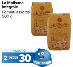 Carrefour La Molisana integrale offerta