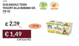 Prezzemolo e Vitale Scaldasole teddi yogurt alla banana offerta