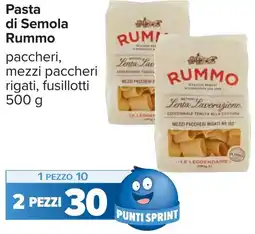 Carrefour Pasta di Semola Rummo offerta