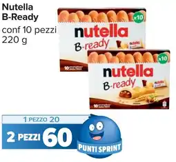 Carrefour Nutella B-Ready offerta