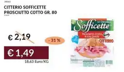 Prezzemolo e Vitale Citterio sofficette prosciutto cotto offerta