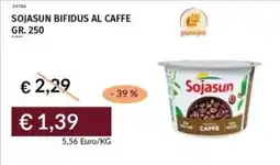 Prezzemolo e Vitale Sojasun bifidus al caffe offerta