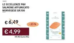 Prezzemolo e Vitale Le eccellenze p&v salmone affumicato norvegese offerta