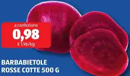 ALDI Barbabietole rosse cotte offerta