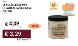 Prezzemolo e Vitale Le eccellenze p&v gelato alla vaniglia offerta