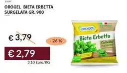 Prezzemolo e Vitale Orogel bieta erbetta surgelata offerta