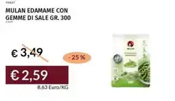 Prezzemolo e Vitale Mulan edamame con gemme di sale offerta
