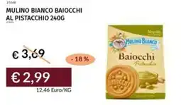 Prezzemolo e Vitale Mulino bianco baiocchi al pistacchio offerta