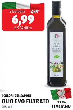 ALDI I colori del sapore olio evo filtrato offerta