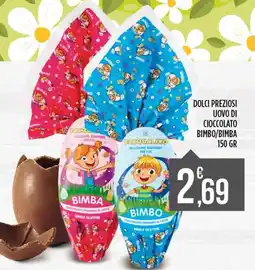 Euroesse Dolci preziosi uovo di cioccolato bimbo/bimba offerta
