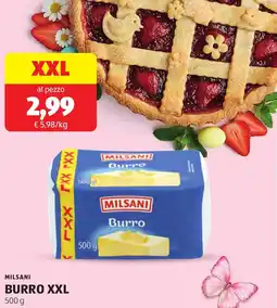 ALDI Milsani burro xxl offerta