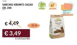Prezzemolo e Vitale Sarchio krumi's cacao offerta