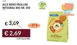Prezzemolo e Vitale Alce nero frollini integrali bio offerta