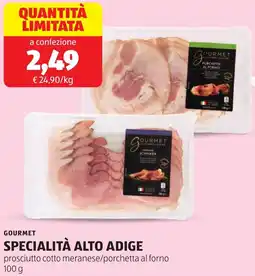 ALDI Gourmet specialità alto adige offerta
