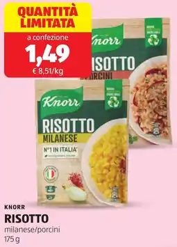 ALDI Knorr risotto offerta