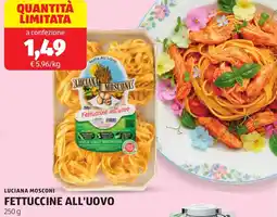 ALDI Luciana mosconi fettuccine all'uovo offerta