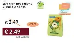Prezzemolo e Vitale Alce nero frollini con muesli bio offerta