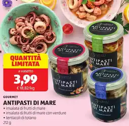 ALDI Gourmet antipasti di mare offerta