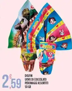 Euroesse Dolfin uovo di cioccolato offerta