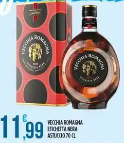 Euroesse Vecchia romagna etichetta nera astuccio offerta