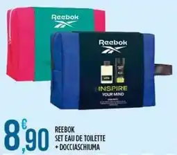 Euroesse Reebok set eau de toilette + docciaschiuma offerta
