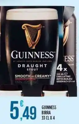 Euroesse Guinness birra offerta