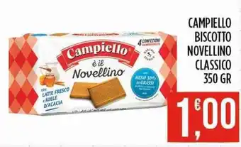Euroesse Campiello biscotto novellino classico offerta