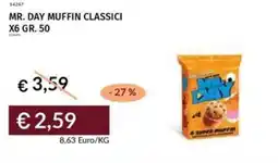 Prezzemolo e Vitale Mr. day muffin classici x6 offerta