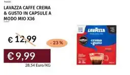 Prezzemolo e Vitale Lavazza caffe crema & gusto in capsule a modo mio x36 offerta