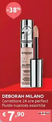 Ipersoap DEBORAH MILANO Correttore 24 ore perfect fluido offerta