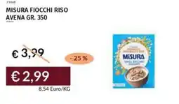 Prezzemolo e Vitale Misura fiocchi riso avena offerta