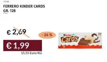 Prezzemolo e Vitale Ferrero kinder cards offerta