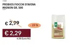 Prezzemolo e Vitale Probios fiocchi d'avena mignon offerta