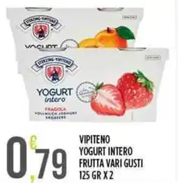 Euroesse Vipiteno yogurt intero frutta offerta